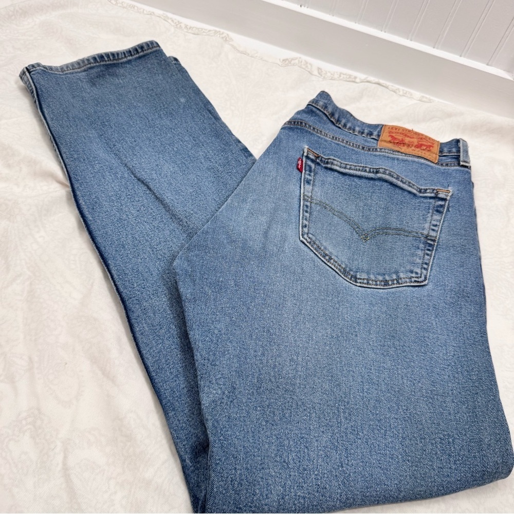 Levi’s 505 red tag W 36 L 34 great used condition y2 k retro casual relaxed fit - Picture 6 of 13